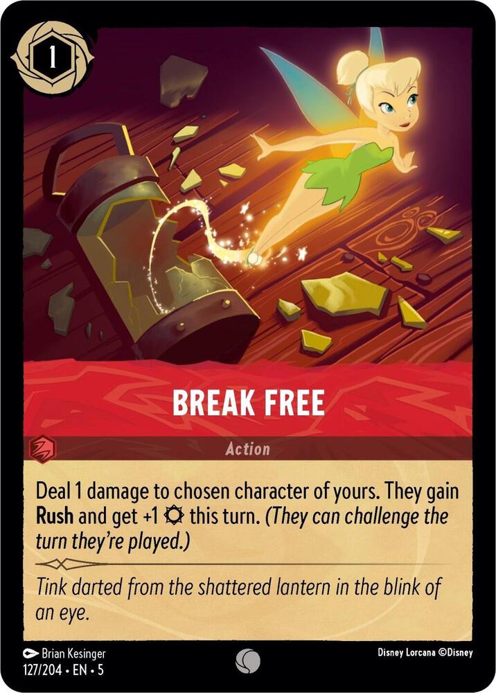 Break Free - 127/204 - Shimmering Skies