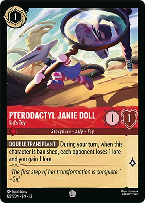 Pterodactyl Janie Doll - Sid's Toy - Wilds Unknown