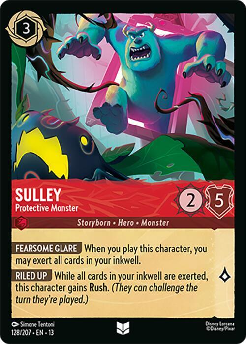 Sulley - Protective Monster - 128/207 - Attack of the Vine!