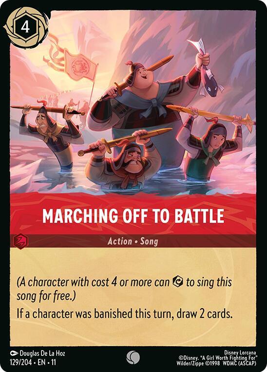 Marching Off to Battle - Winterspell