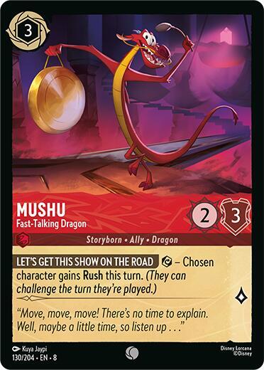 Mushu - Fast-Talking Dragon - Reign of Jafar