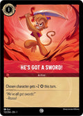 He's Got A Sword! - The First Chapter