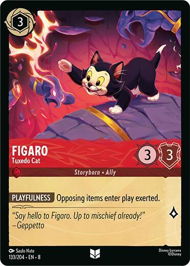 Figaro - Tuxedo Cat - Reign of Jafar