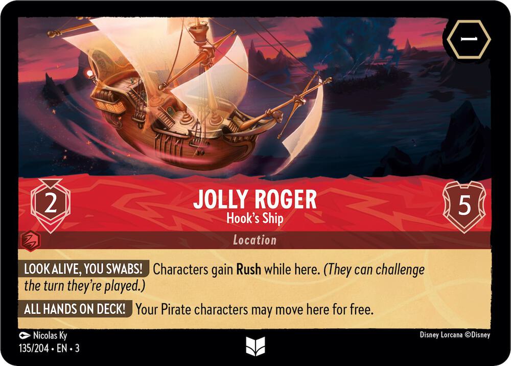 Jolly Roger - Hook's Ship - Into the Inklands