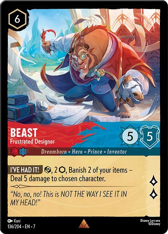 Beast - Frustrated Designer - 136/204 - Archazia's Island