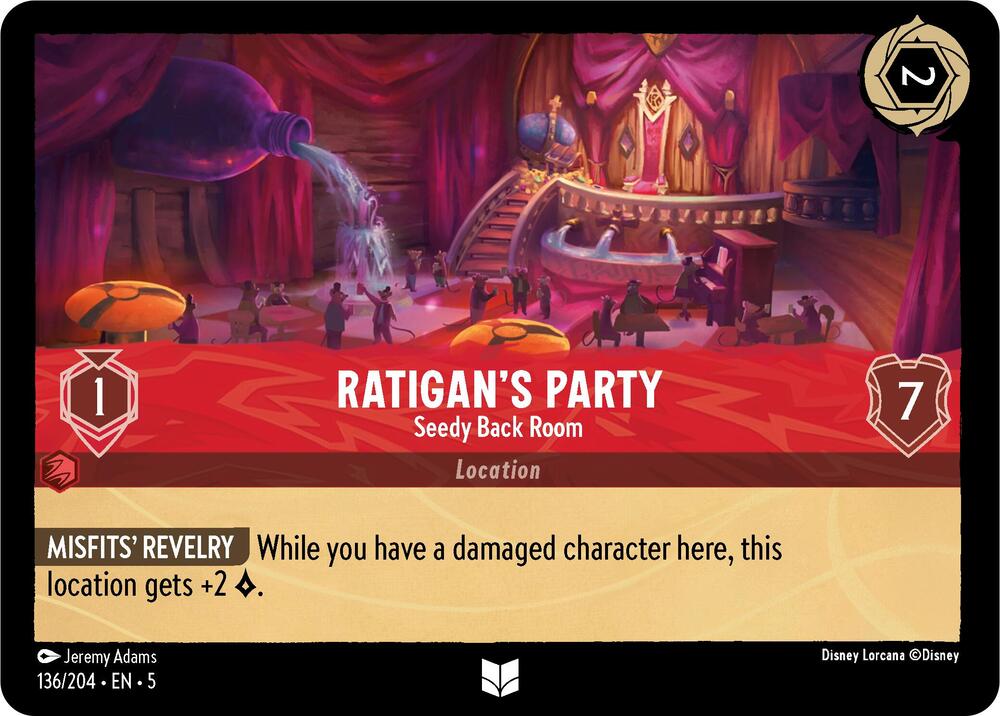 Ratigan's Party - Seedy Back Room - 136/204 - Shimmering Skies