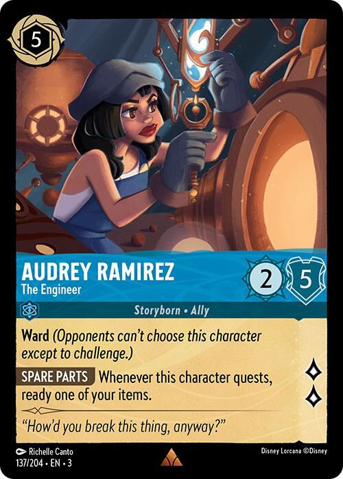 Audrey Ramirez - The Engineer - Into the Inklands