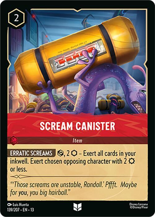Scream Canister - 139/207 - Attack of the Vine!