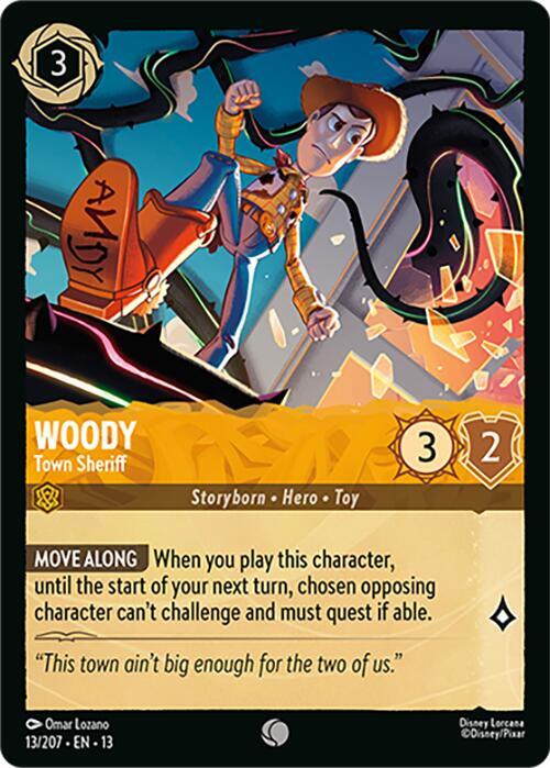 Woody - Town Sheriff - 13/207 - Attack of the Vine!