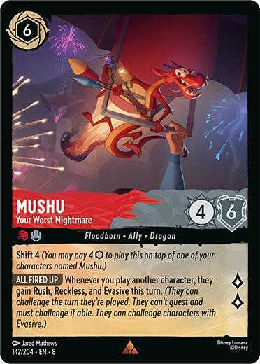 Mushu - Your Worst Nightmare - 142/204 - Reign of Jafar