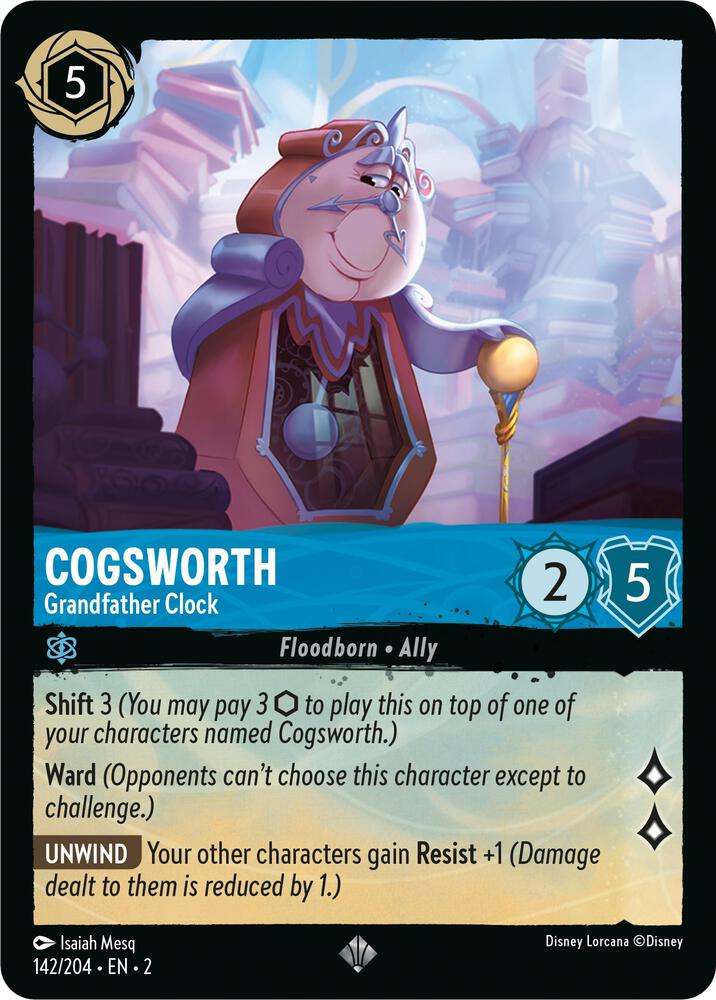 Cogsworth - Grandfather Clock - Rise of the Floodborn