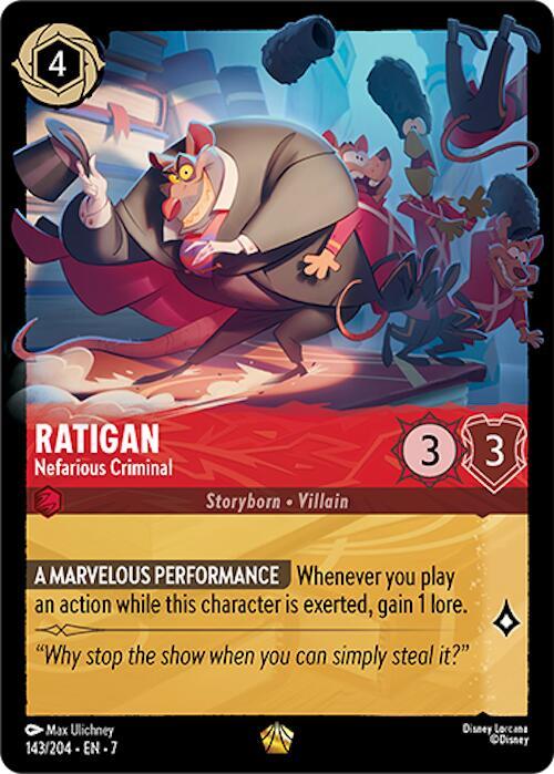 Ratigan - Nefarious Criminal - 143/204 - Archazia's Island
