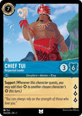 Chief Tui - Respected Leader - The First Chapter