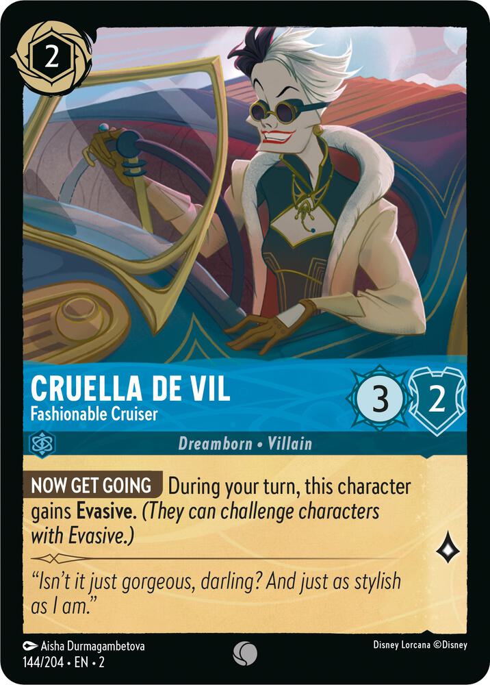 Cruella De Vil - Fashionable Cruiser - Rise of the Floodborn