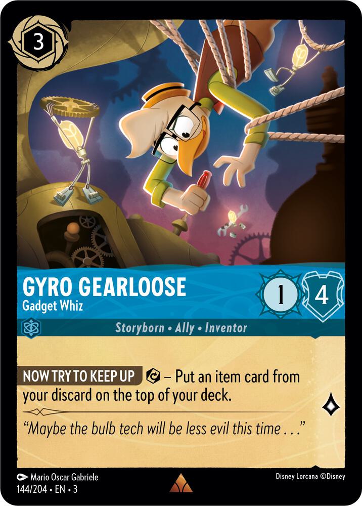 Gyro Gearloose - Gadget Whiz - Into the Inklands