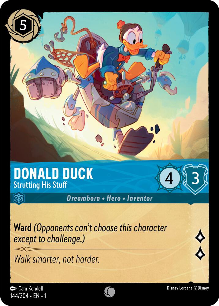Donald Duck - Strutting His Stuff - The First Chapter