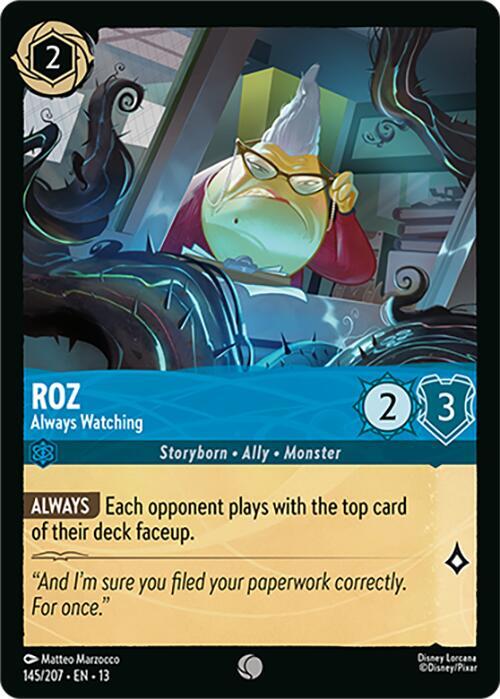 Roz - Always Watching - 145/207 - Attack of the Vine!