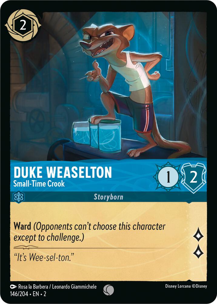 Duke Weaselton - Small-Time Crook - Rise of the Floodborn