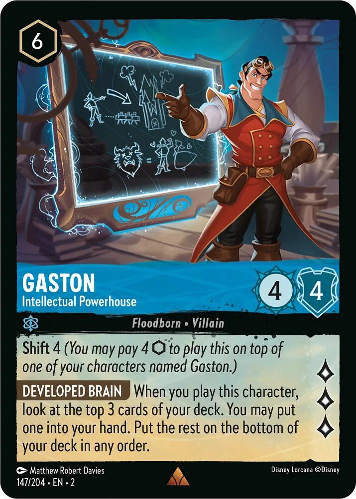 Gaston - Intellectual Powerhouse - Rise of the Floodborn