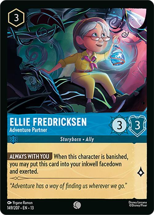 Ellie Fredricksen - Adventure Partner - 149/207 - Attack of the Vine!