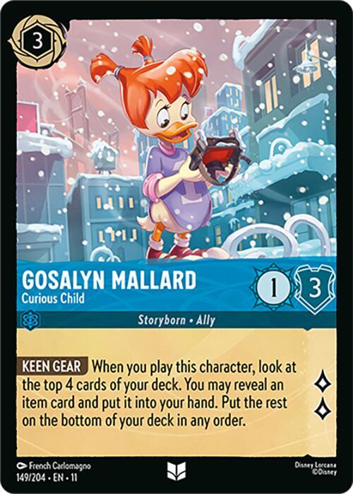 Gosalyn Mallard - Curious Child - Winterspell