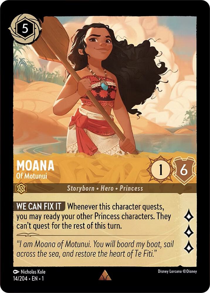 Moana - Of Motunui - The First Chapter