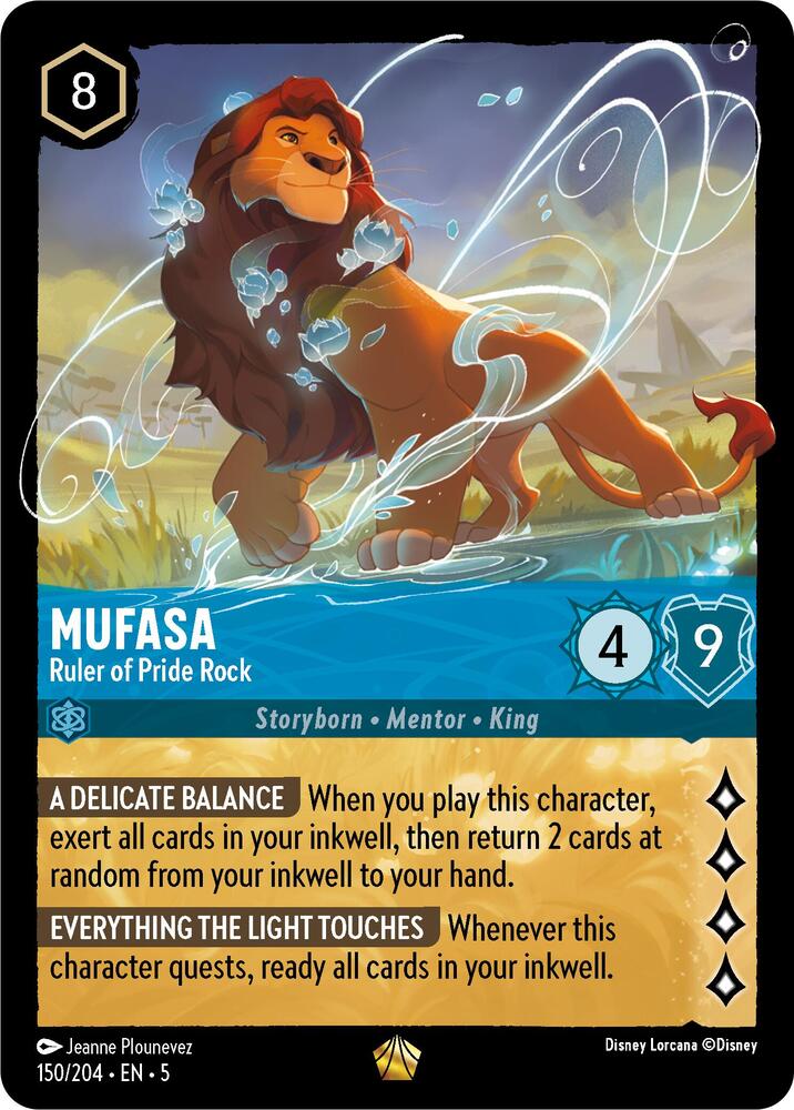 Mufasa - Ruler of Pride Rock - 150/204 - Shimmering Skies