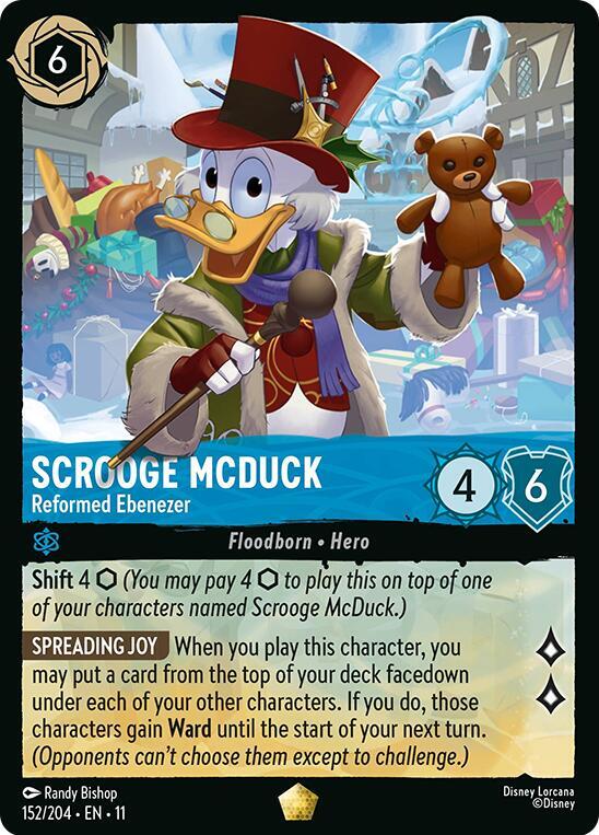 Scrooge McDuck - Reformed Ebenezer - Winterspell