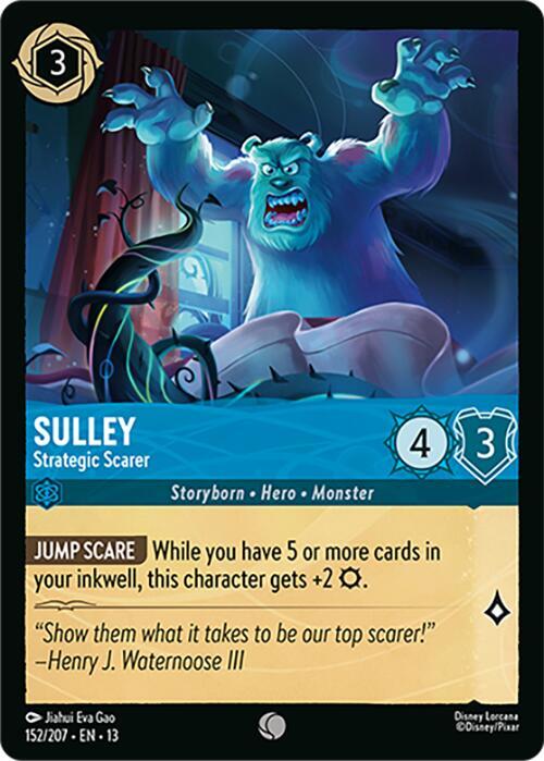 Sulley - Strategic Scarer - 152/207 - Attack of the Vine!