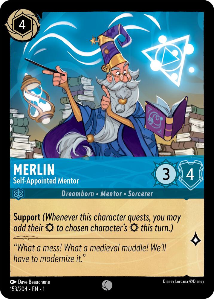 Merlin - Self-Appointed Mentor - The First Chapter