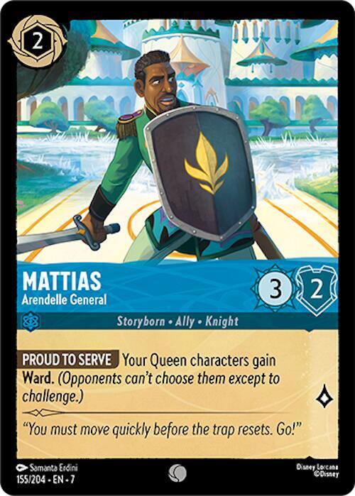 Mattias - Arendelle General - 155/204 - Archazia's Island