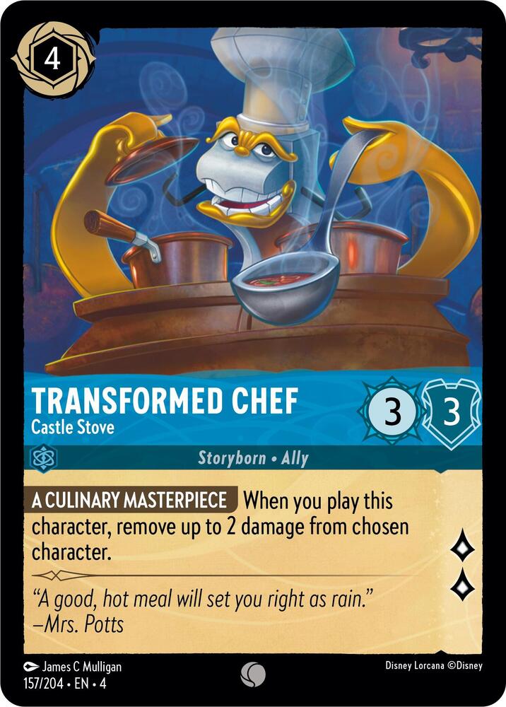 Transformed Chef - Castle Stove - Ursula's Return