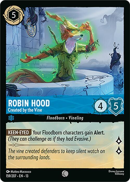 Robin Hood - Created by the Vine - 159/207 - Attack of the Vine!