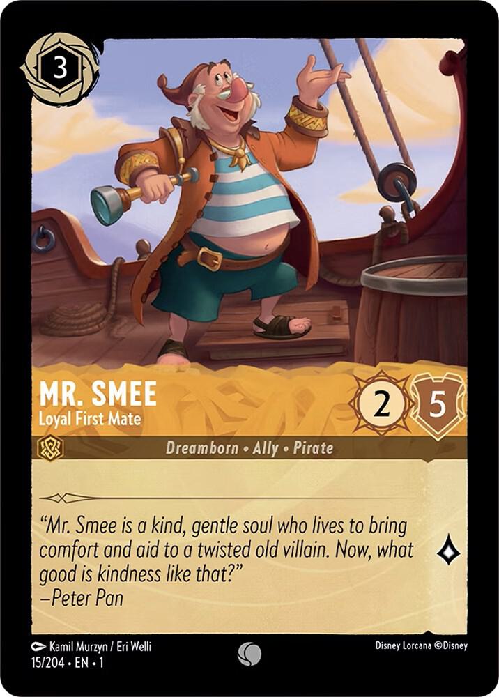Mr. Smee - Loyal First Mate - The First Chapter