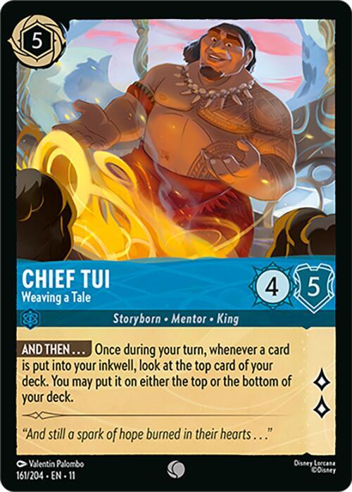 Chief Tui - Weaving a Tale - Winterspell