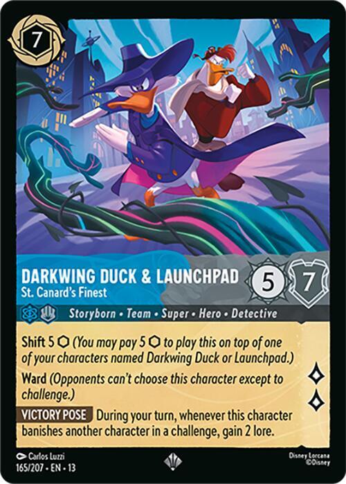 Darkwing Duck & Launchpad - St. Canard's Finest - 165/207 - Attack of the Vine!