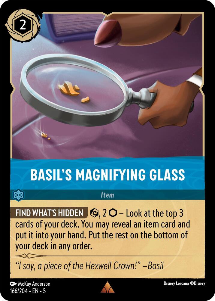 Basil's Magnifying Glass - 166/204 - Shimmering Skies