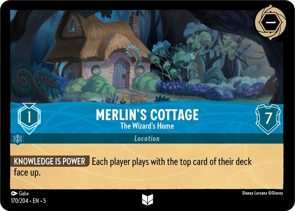 Merlin's Cottage - The Wizard's Home - 170/204 - Shimmering Skies