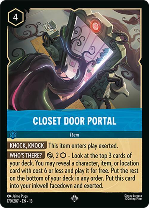 Closet Door Portal - 170/207 - Attack of the Vine!