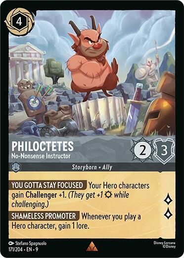 Philoctetes - No-Nonsense Instructor - Fabled