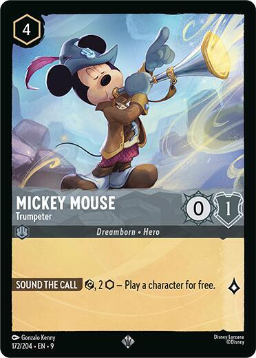 Mickey Mouse - Trumpeter - Fabled