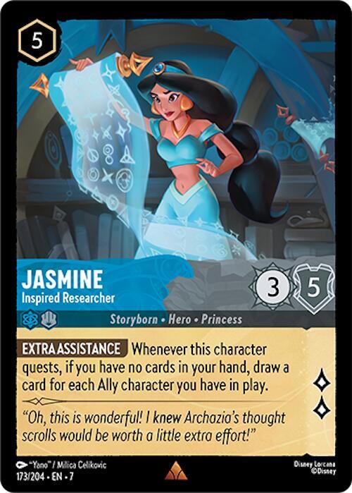 Jasmine - Inspired Researcher - 173/204 - Archazia's Island