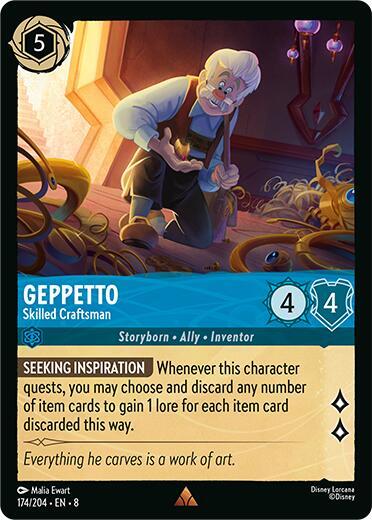 Geppetto - Skilled Craftsman - Reign of Jafar