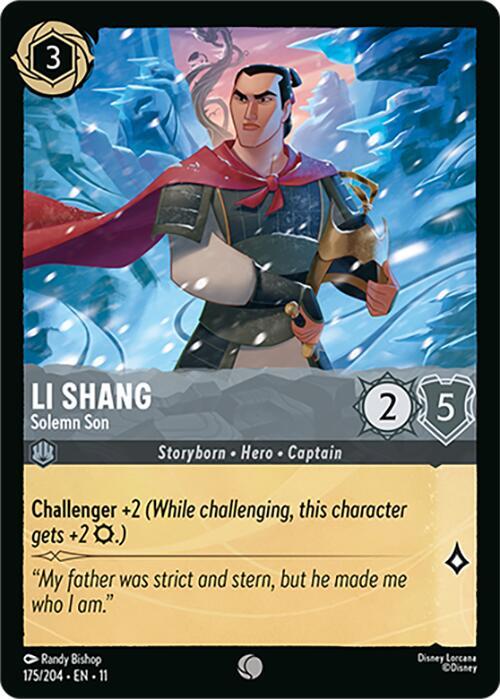 Li Shang - Solemn Son - Winterspell