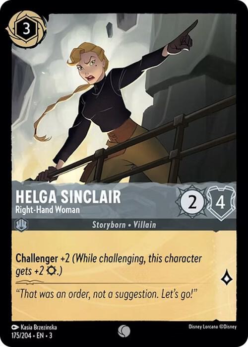 Helga Sinclair - Right-Hand Woman - Into the Inklands