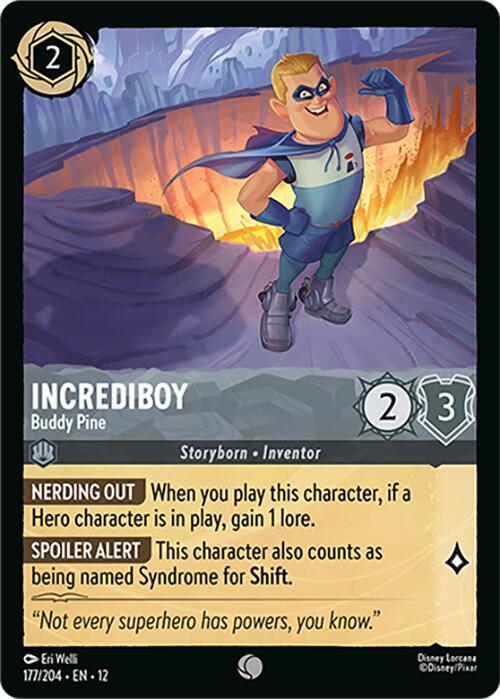 Incrediboy - Buddy Pine - Wilds Unknown