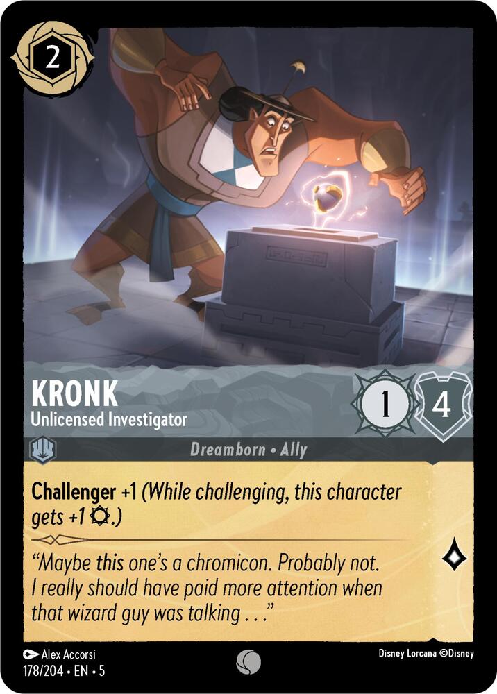 Kronk - Unlicensed Investigator - 178/204 - Shimmering Skies