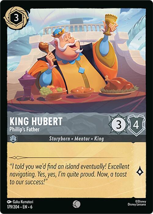 King Hubert - Phillip's Father - 179/204 - Azurite Sea