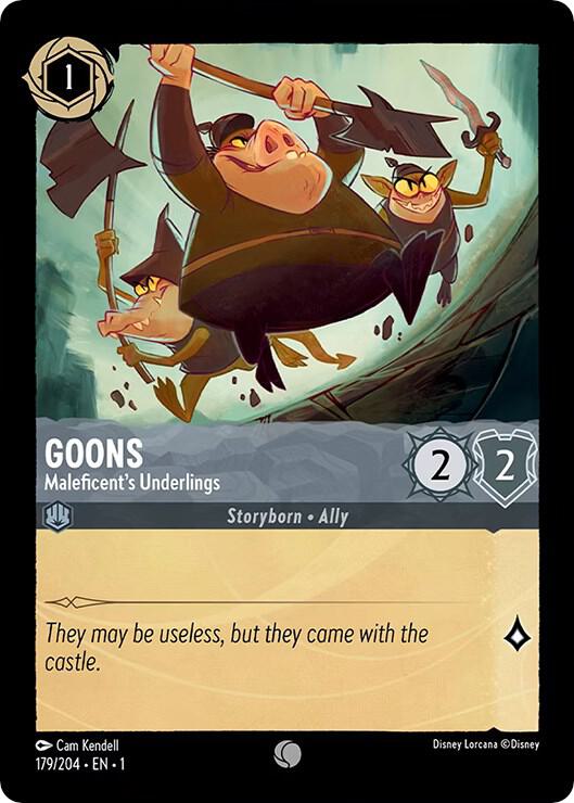Goons - Maleficent's Underlings - The First Chapter