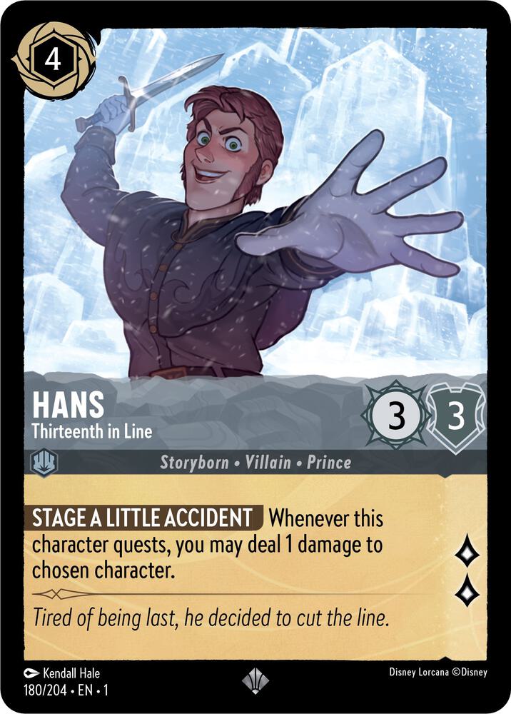 Hans - Thirteenth in Line - The First Chapter
